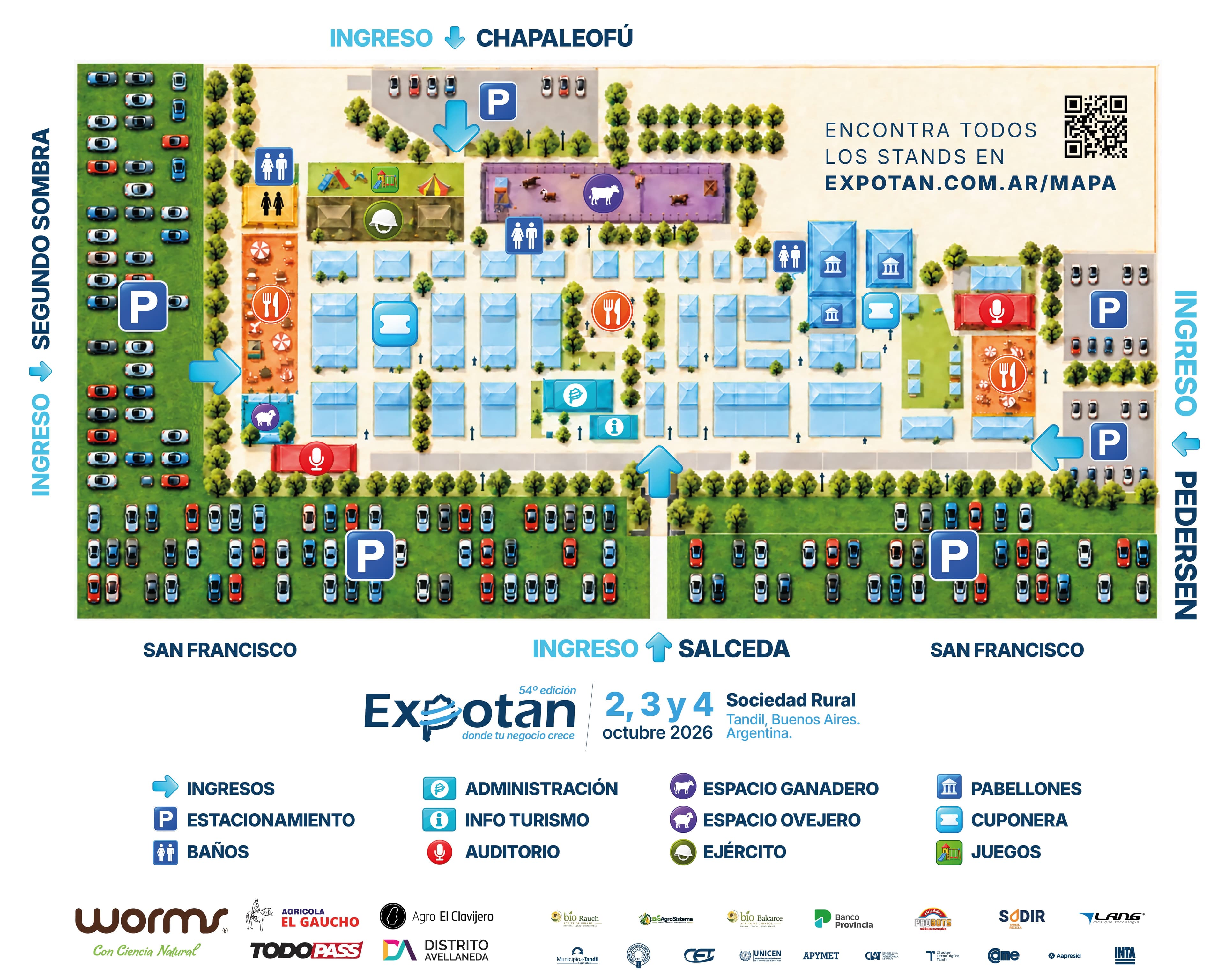 Vista previa del mapa de la Expo